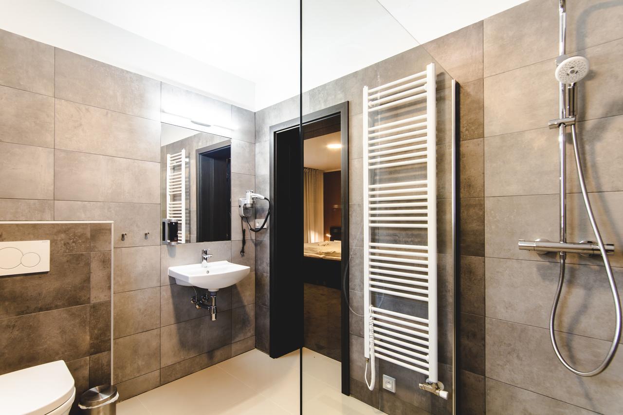 Silesia Residence Ostrava Exterior photo A heated towel rail